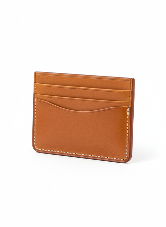 Vegetable-Tanned Card Holder